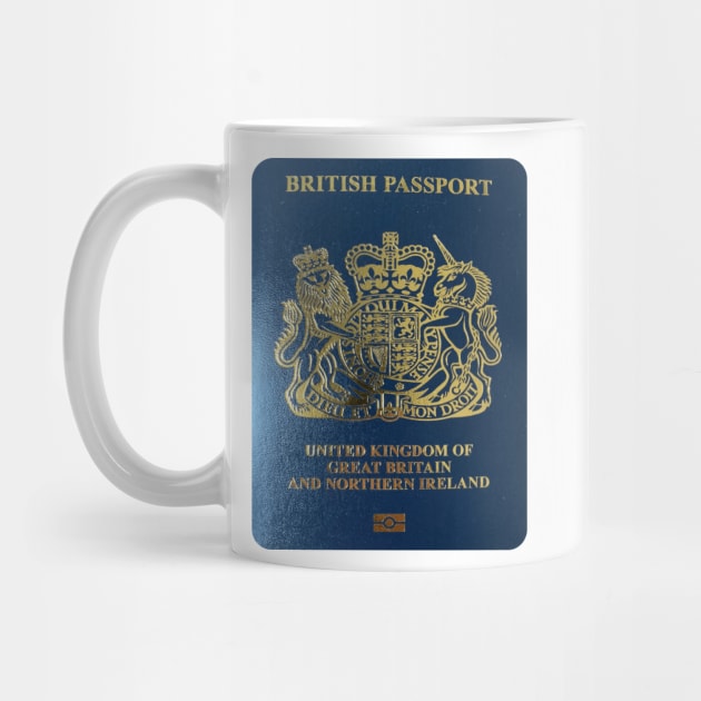 British  Passport by Islanr